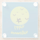 ハロウィーンのコースター ガラスコースター (裏面)