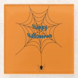 ハロウィーンのコースター ガラスコースター