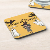 ハロウィーンのコースター – ホラーの家 コースター (左側)