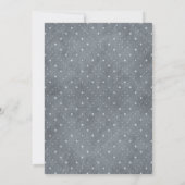 ハロウィーンのゴーストまたはブーイ ベイビー 誕生前お披露目招待状 招待状 (裏面)