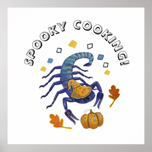 ハロウィーンのサソリ ポスター (正面)