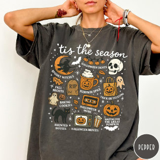 ハロウィーンのスケジュール Tシャツ