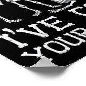 ハロウィーンのスケルトン得はCkのコスチュームを持つ男性を持ち去る ポスター (角)