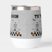 ハロウィーンのスケルトン (右面)