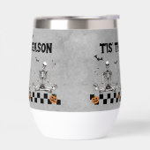 ハロウィーンのスケルトン (左面)