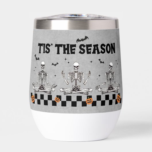 ハロウィーンのスケルトン (正面)