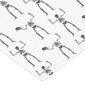 ハロウィーンのスケルトン，トリックまたは治療，ブー ショートテーブルランナー (コーナー)