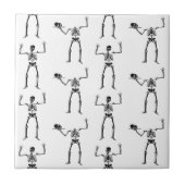 ハロウィーンのスケルトン,トリックまたは治療,ブー タイル (正面)