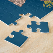 ハロウィーンのストローとばら ジグソーパズル (側面)