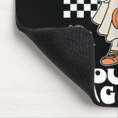 ハロウィーンのスリリングな幽霊 Diggity Bout To Bag Up マウスパッド (コーナー)