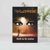 ハロウィーンのゾンビ カード (スタンド正面)