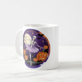 ハロウィーンのダッキングスケルトン最高の、ハロウィンギフト！ コーヒーマグカップ (正面左)