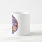 ハロウィーンのダッキングスケルトン最高の、ハロウィンギフト！ コーヒーマグカップ (中央)