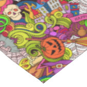 ハロウィーンのテーブルクロス、バナー、フォトプロップ テーブルクロス (アングル)