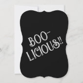 ハロウィーンのディナー – うんざりするほど美味しいごちそう (裏面)