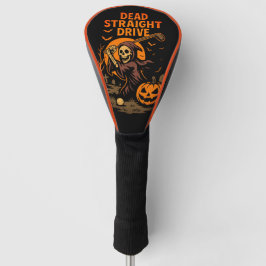 ハロウィーンのデッドストレートドライブ ゴルフヘッドカバー