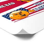 ハロウィーンのトランプキン大統領 ポスター (角)