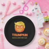 ハロウィーンのトランプキン – ハロウィン素晴らしの再De ペーパープレート (パーティー)