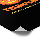 ハロウィーンのトランプキン – ハロウィン素晴らしの再De ポスター (角)