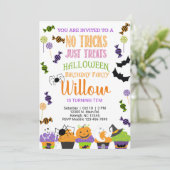 ハロウィーンのトリックは単に誕生日招待状を扱う。 招待状 (スタンド正面)