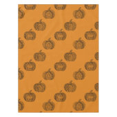 ハロウィーンのドードルボホマンダラパンプキンズ秋 テーブルクロス (正面)