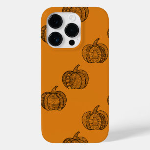 ハロウィーンのドードルボホマンダラパンプキンズ秋 Case-Mate iPhone 14 PROケース
