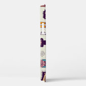 ハロウィーンのドードル、風変わりな漫画のシームレスなセット。 Case-Mate iPhoneケース (裏面 / 右)