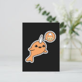 ハロウィーンのナウハル ポストカード (スタンド正面)