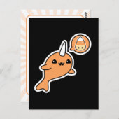 ハロウィーンのナウハル ポストカード (正面/裏面)