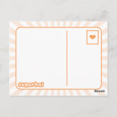 ハロウィーンのナウハル ポストカード (裏面)