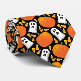 ハロウィーンのネクタイをオン ネクタイ