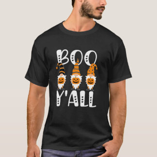 ハロウィーンのノームたち BOO Y ALL Tシャツ