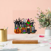 ハロウィーンのノーム アクリルサイン (ウェディング)