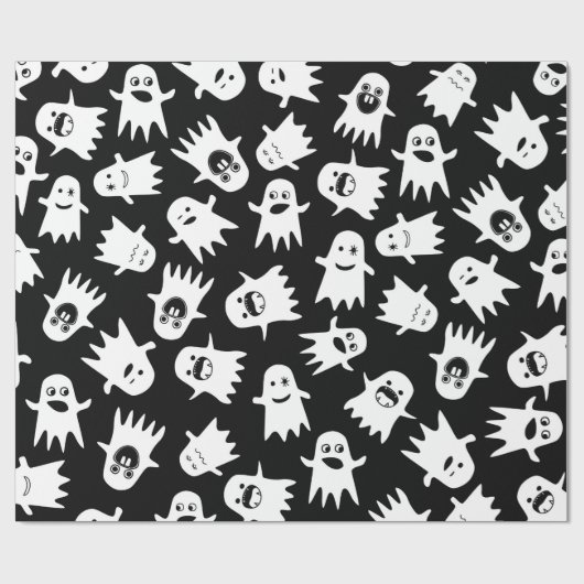ハロウィーンのハント ラッピングペーパー (フラット)