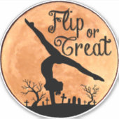 ハロウィーンのハンドスタンド シール (正面)