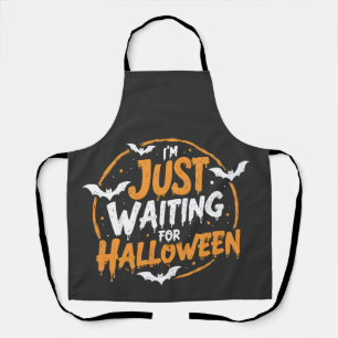 ハロウィーンのバティ不気味ギフトを待つ エプロン