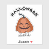 ハロウィーンのビーブスプンプキン シール (シート)