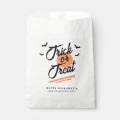 ハロウィーンのファミリースクリプトをトリックまたはモダン処理する フェイバーバッグ (正面)
