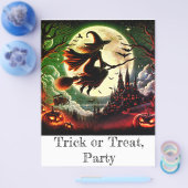 ハロウィーンのフライヤー チラシ (シングル)