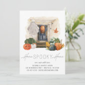 ハロウィーンのフロントドアの移動発表 案内状 (スタンド正面)