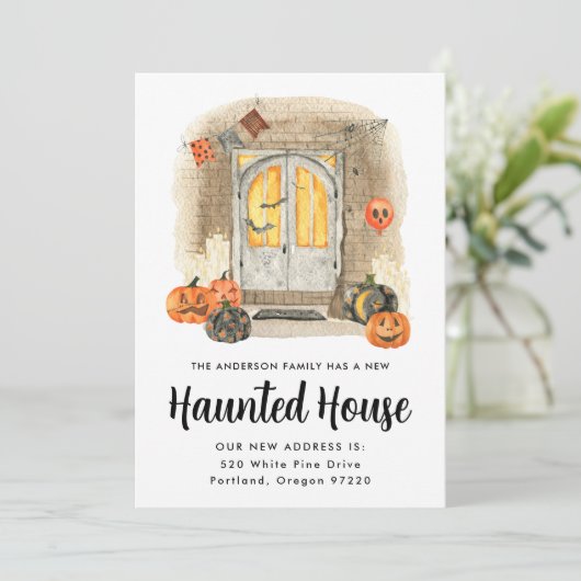 ハロウィーンのフロントドア移動 案内状 (スタンド正面)