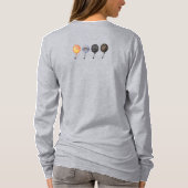 ハロウィーンのブルーン Tシャツ (裏面)