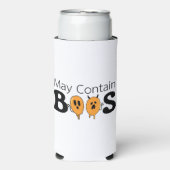 ハロウィーンのブーとブー – BOOSおもしろいを含む可能性 スリム缶クーラー (Seltzer正面)