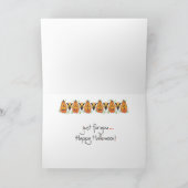 ハロウィーンのブージャックO'ランタンラインアップ カード (内部)