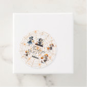 ハロウィーンのブー不気味スケルトン衣装ベビーシャワー フェイバータグ (インサイチュ)