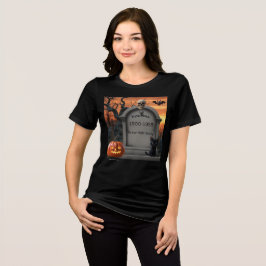 ハロウィーンのヘッドストーン・ユーモア「ピートモス」 トライブレンドＴシャツ