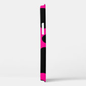 ハロウィーンのホットピンクの牛のプリント Case-Mate iPhoneケース (裏面 / 右)