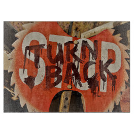 ハロウィーンのホラーソー カッティングボード