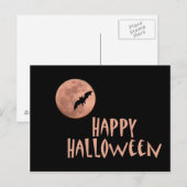 ハロウィーンのポストカード ポストカード (正面/裏面)