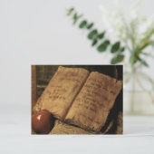 ハロウィーンのポーションの本～はがき ポストカード (スタンド正面)